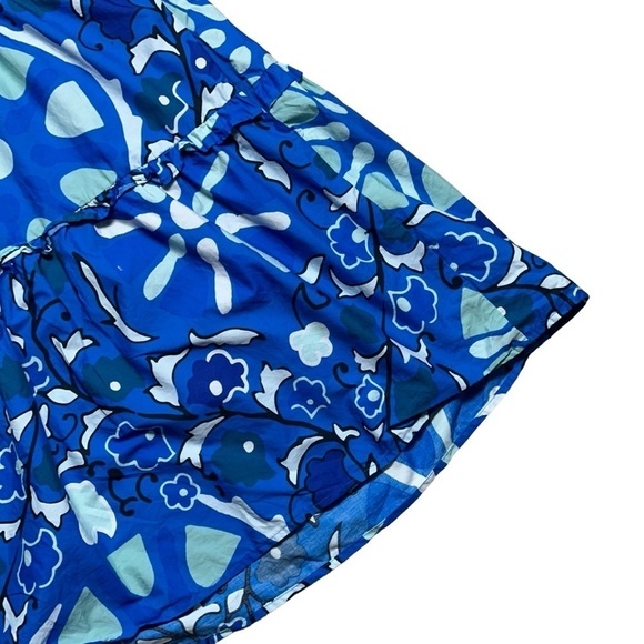 Rhode x Target Blue Zinnia Floral Print Mini Dress Women’s US XXL - Picture 10 of 11